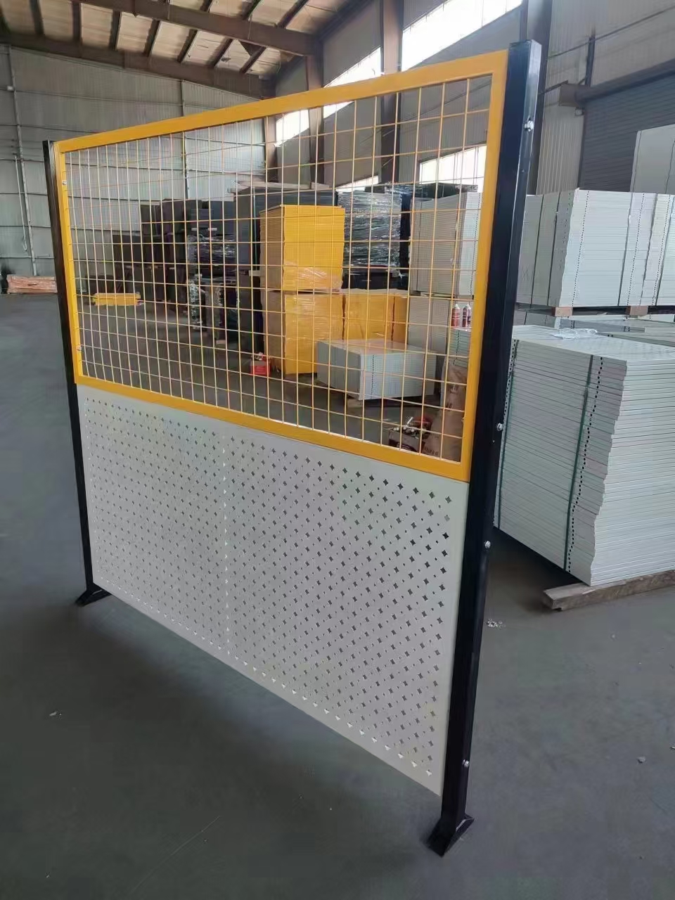 冲孔板仓库车间护栏